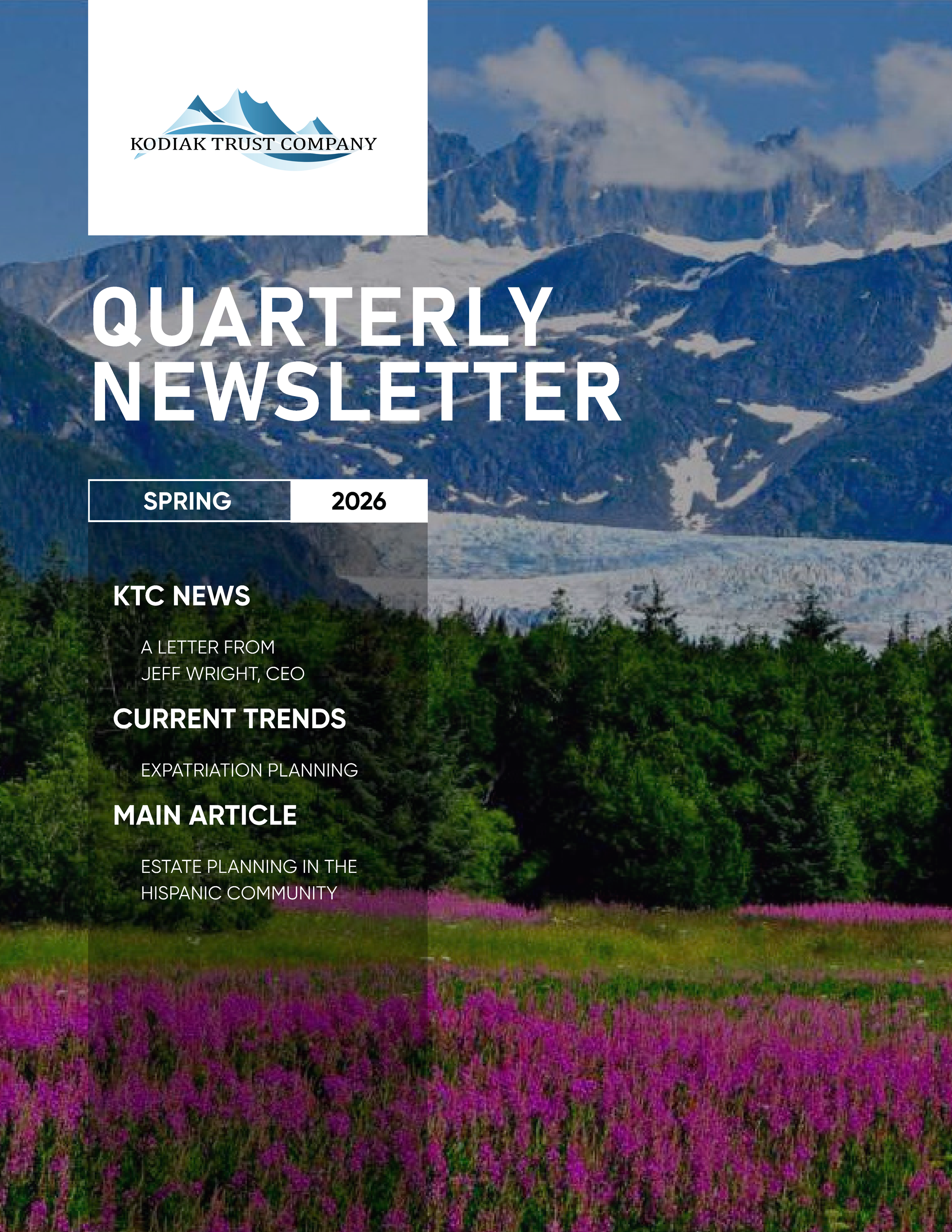 KTC NEWSLETTER SPRING 2026