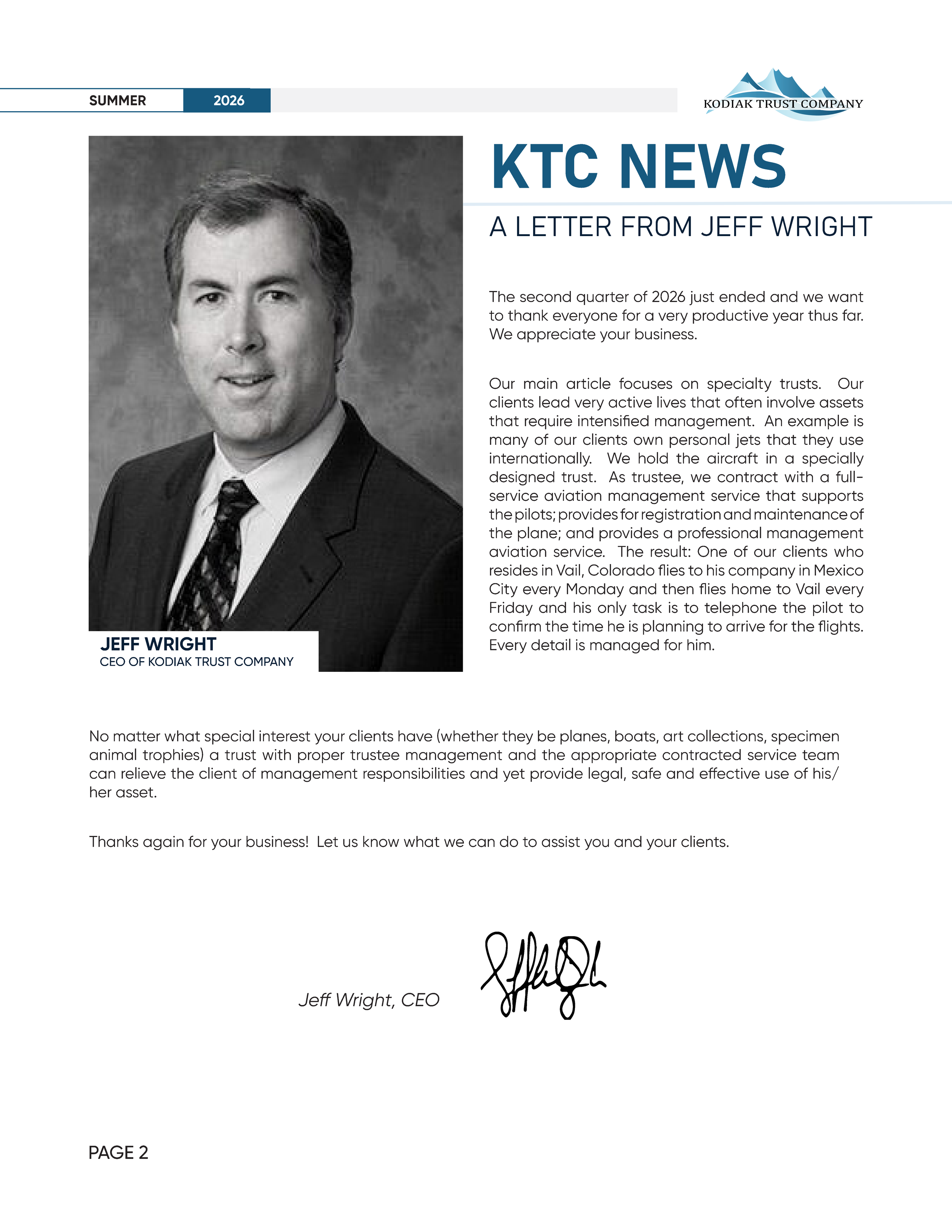 KTC QUARTERLY NEWSLETTER SUMMER 2026_Page2.png