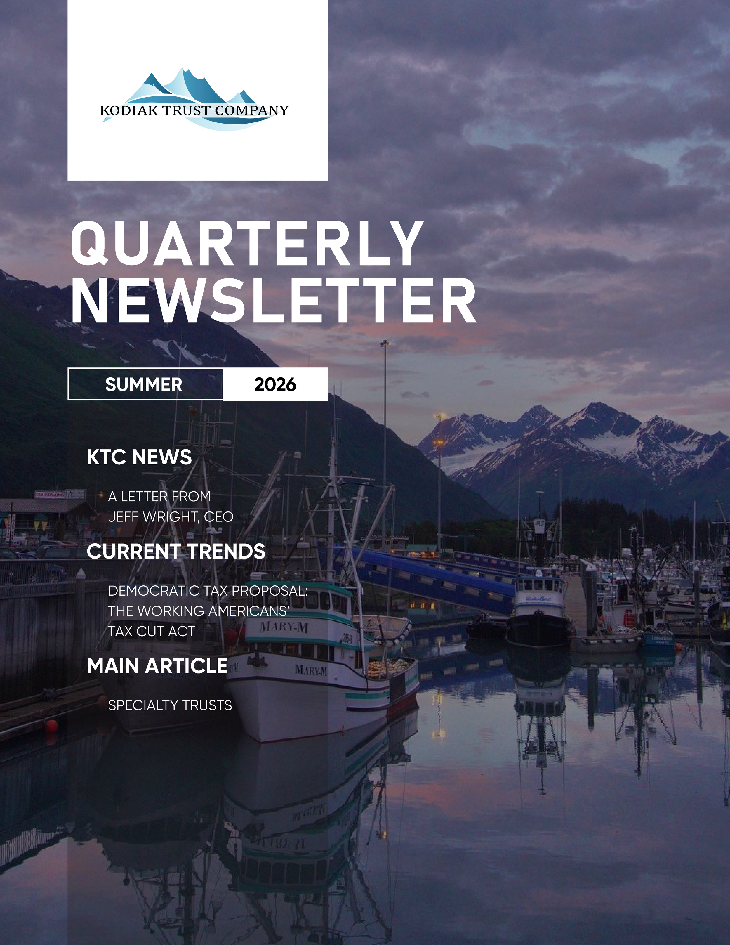KTC NEWSLETTER SUMMER 2026