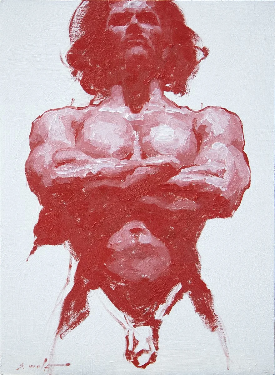 Sentry rouge alla prima 26.5x19cm.jpg