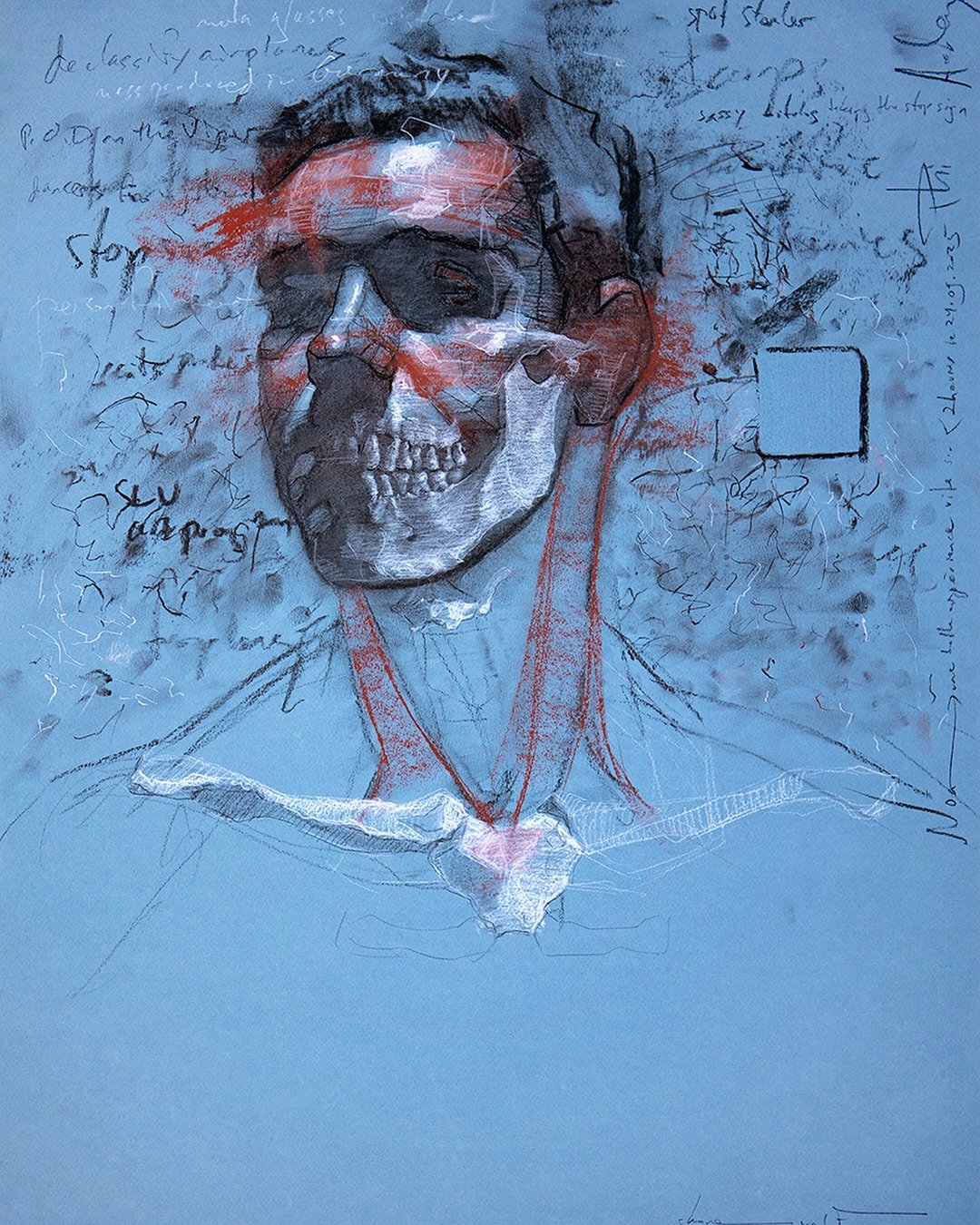 &laquo;&nbsp;P.O.D. on the Viper&nbsp;&raquo; (a few locals might catch that reference), a bit of a transformation of a portrait during a session at @phiacademyofart. For those of you wanting to improve your understanding of artistic anatomy, exercis