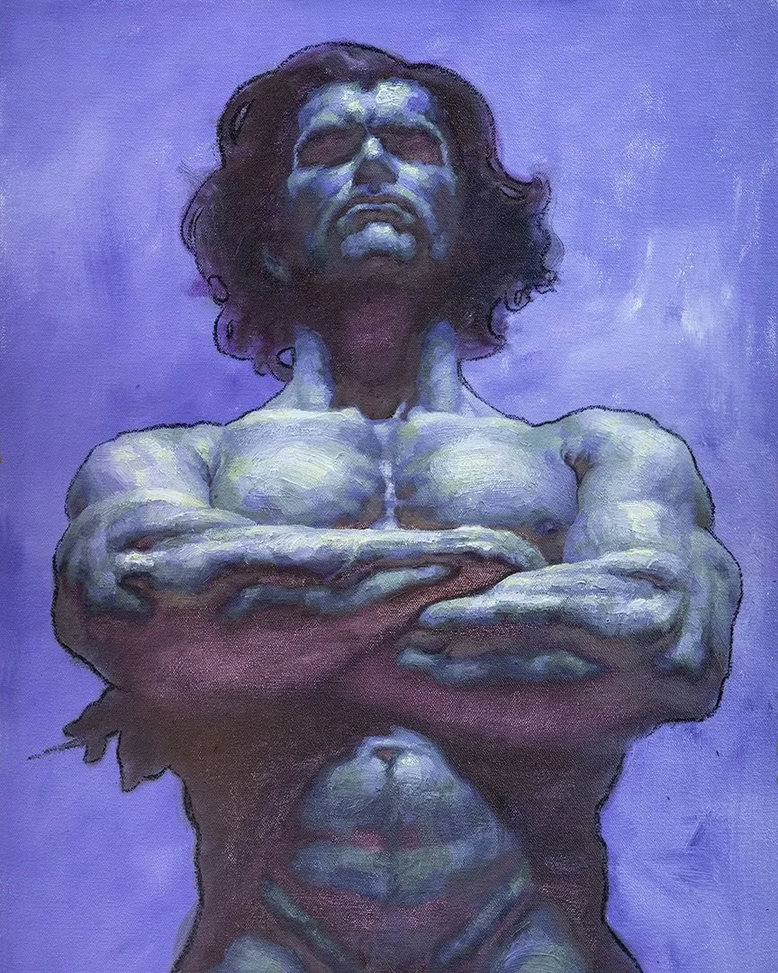 Ever since I did my &ldquo;Sentry&rdquo; triptych as part of my &ldquo;Vultures&rdquo; project several years ago I had been wanting to make a few paintings of them. A recent commission that came my way was for the entryway of a private home with a gr