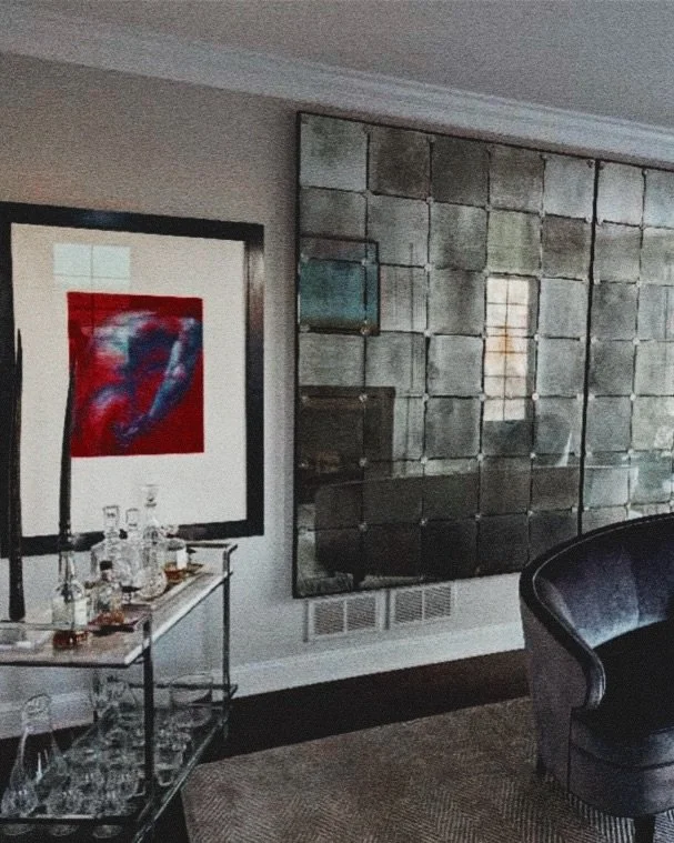 Nice in situ view from a collector! It&rsquo;s always a relief when the works find a loving home ❤️🙏🙌🏻 #art #artcollector #artgalleries #contemporary #shanewolfartist