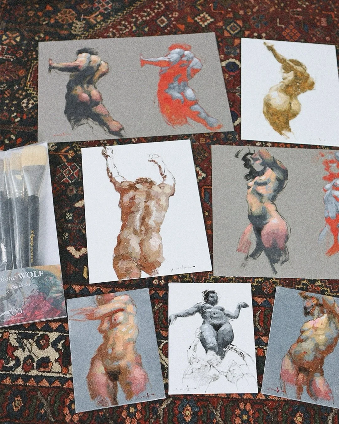 For my upcoming alla prima painting workshop this weekend at GACA in St Louis, I made a handful of small demo pieces to help explain some of the concepts I will be teaching. There is a Saturday afternoon painting demo where I will do a full, 3-hour p