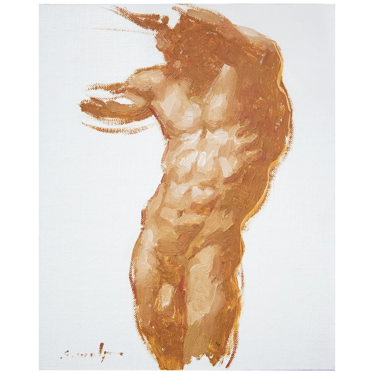 Andrea Morani monochrome orange 10x8inches carré.jpg