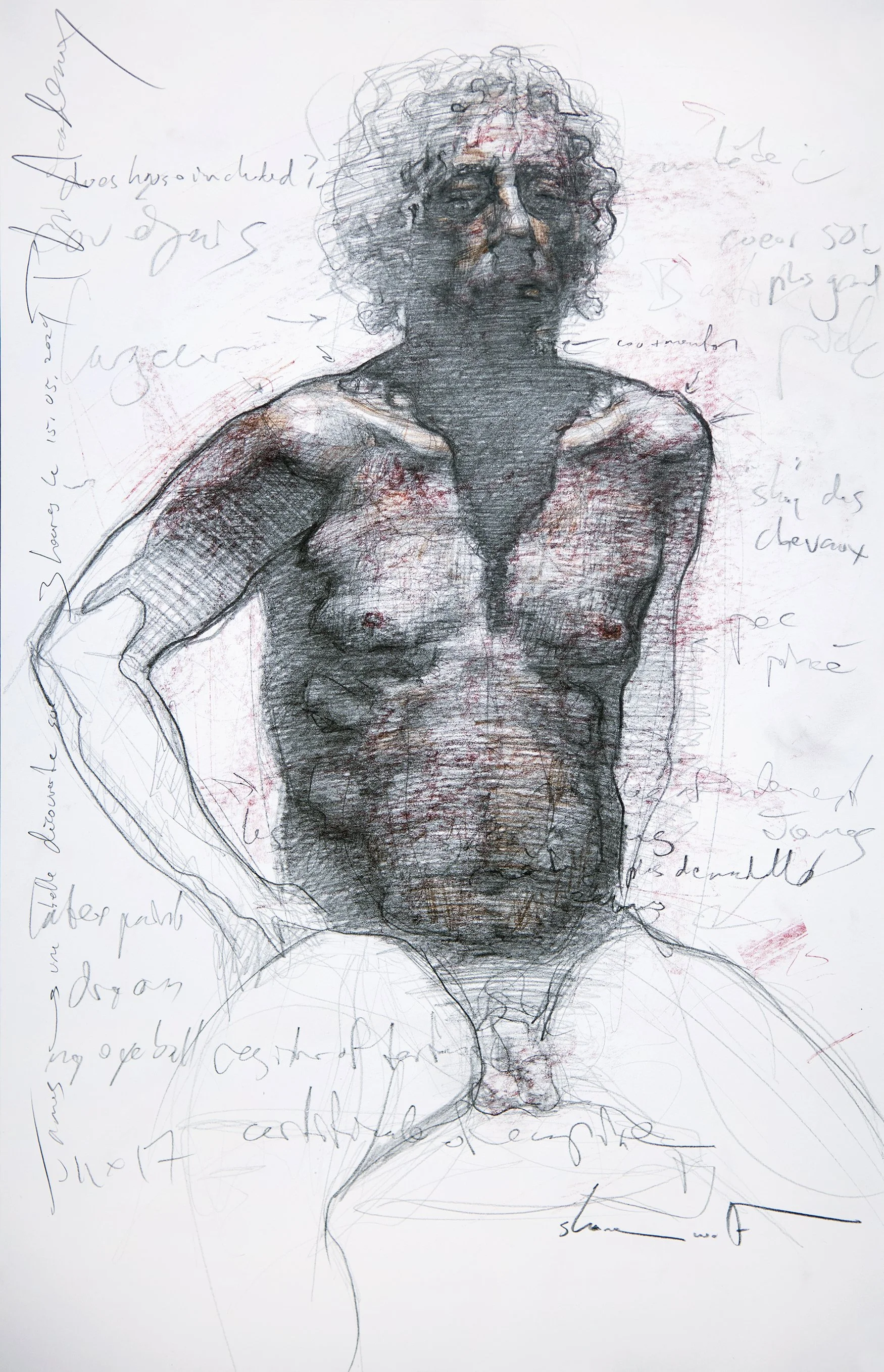 Latex Pain, James 17x11 inches.jpg