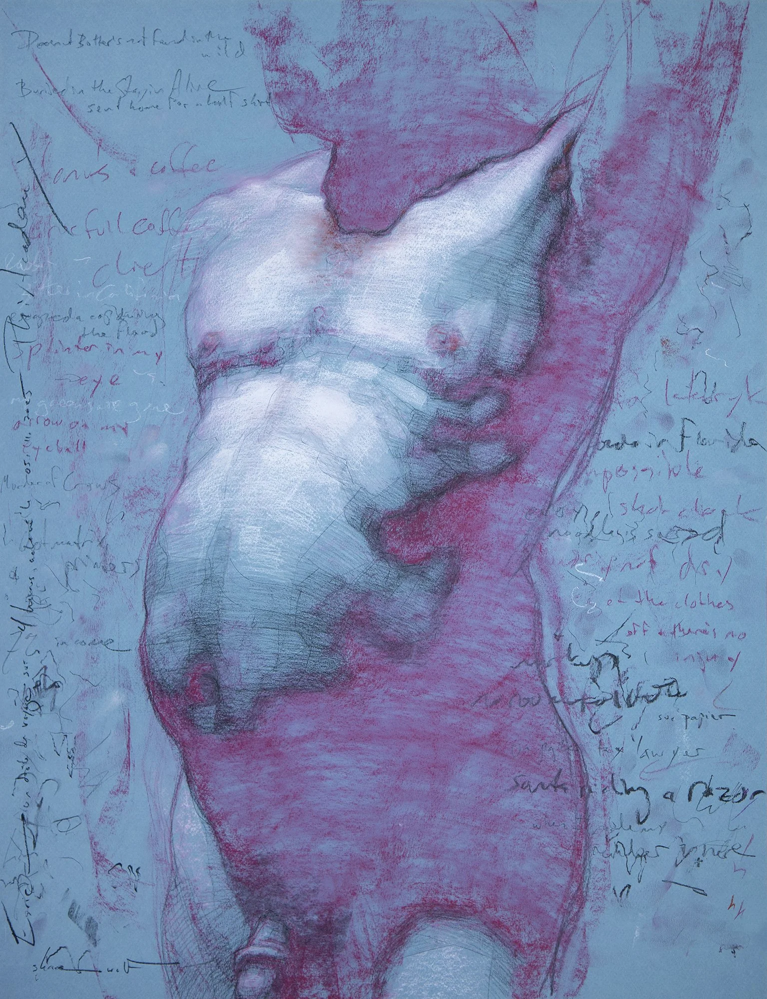 Sent home for a half shirt, Eric 65x50cm.jpg