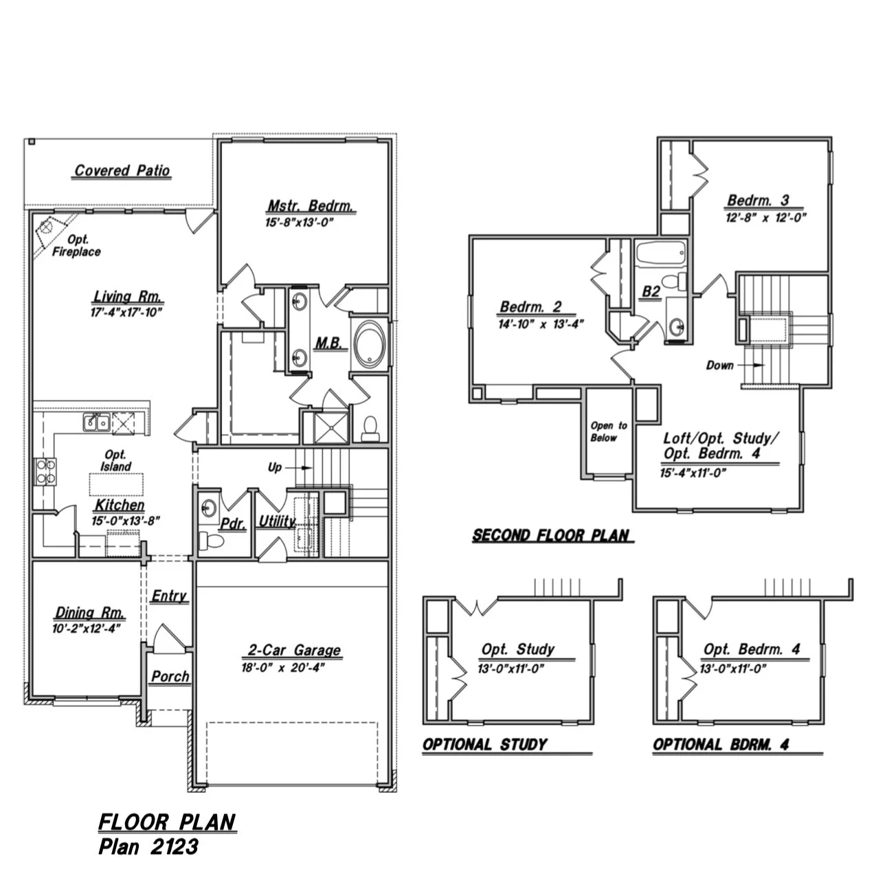 Splendora Fields Floor Plans — Colina Homes
