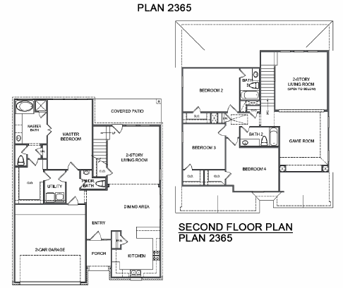 Bayou Maison Floor Plans Colina Homes