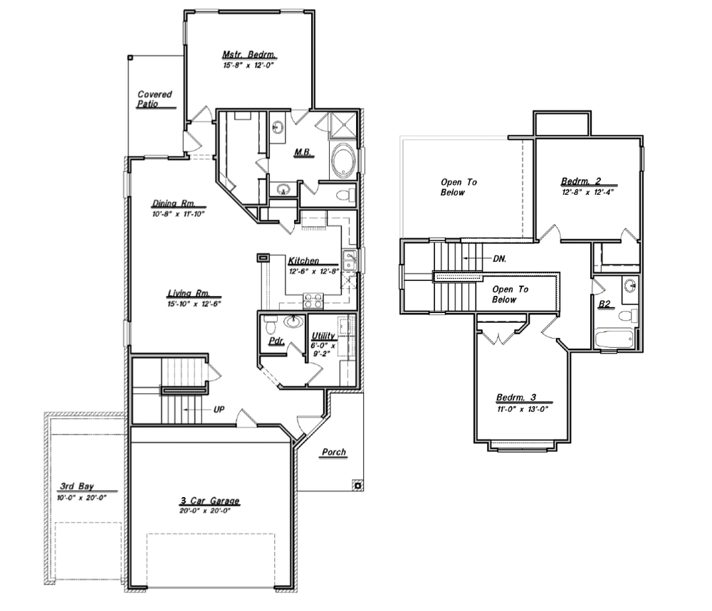 Rollingbrook Estates Floor Plans — Colina Homes