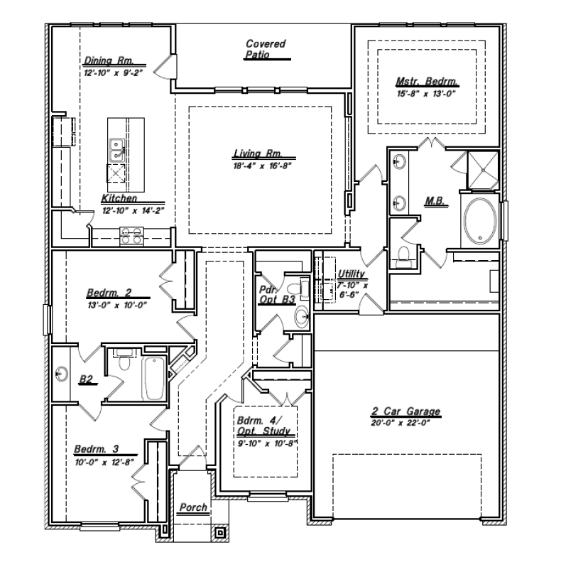 Sunterra Floor Plans — Colina Homes