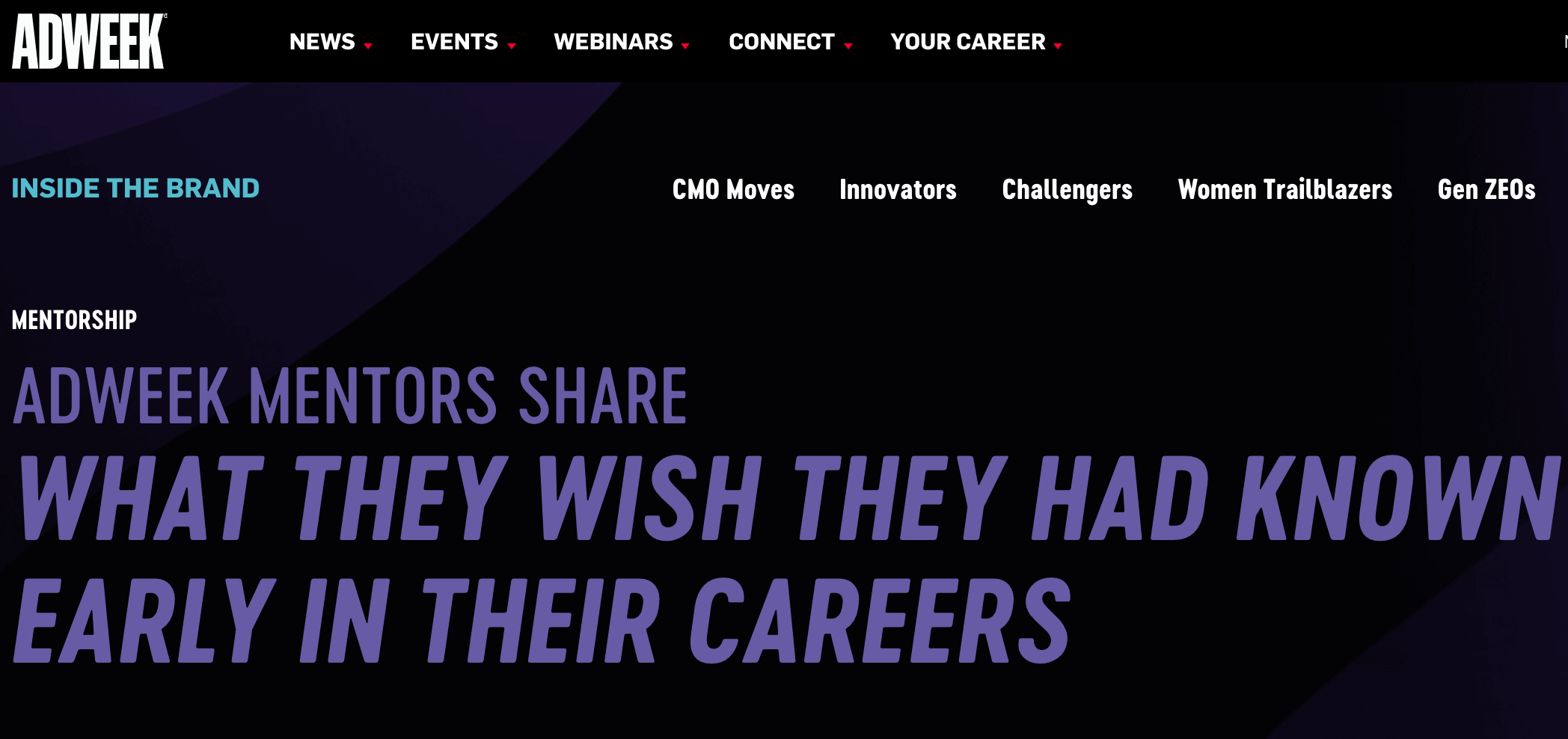 Adweek Executive Mentor Program