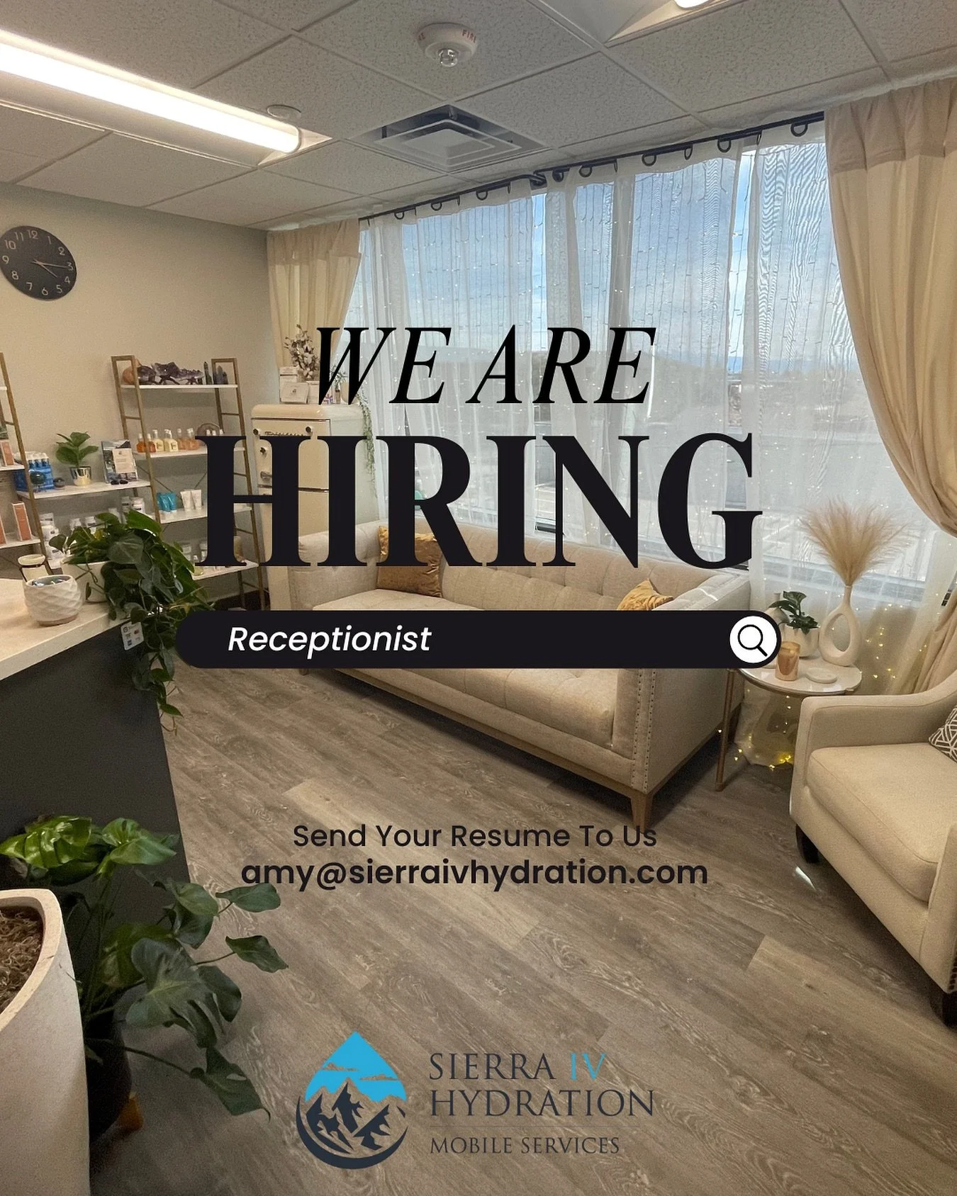 ✨ We&rsquo;re Growing &mdash; Join Our Team! ✨
We&rsquo;re looking for a Receptionist to be the welcoming face of our busy, high-end med spa! If you&rsquo;re someone with excellent communication skills, a passion for exceptional customer service, and