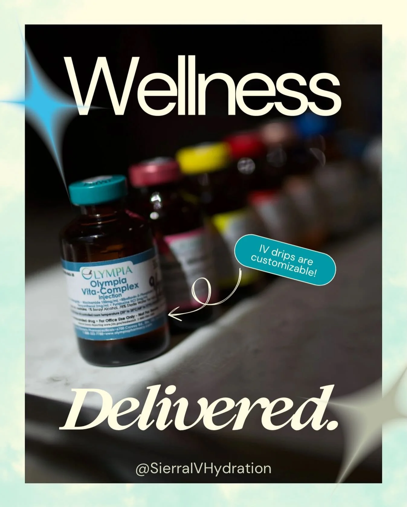 Wellness, delivered&mdash;right when your body needs it most ✨💧

#sierraivhydration #wellness #mobileivtherapy #renosmallbusiness