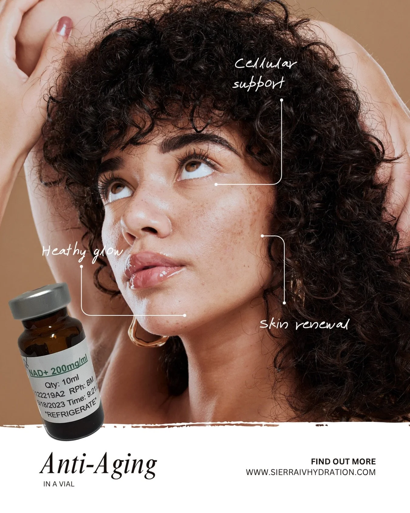 Support your skin from within. NAD+ helps support cellular function and overall skin vitatility✨ Available in IV and injection. #sierraivhydration