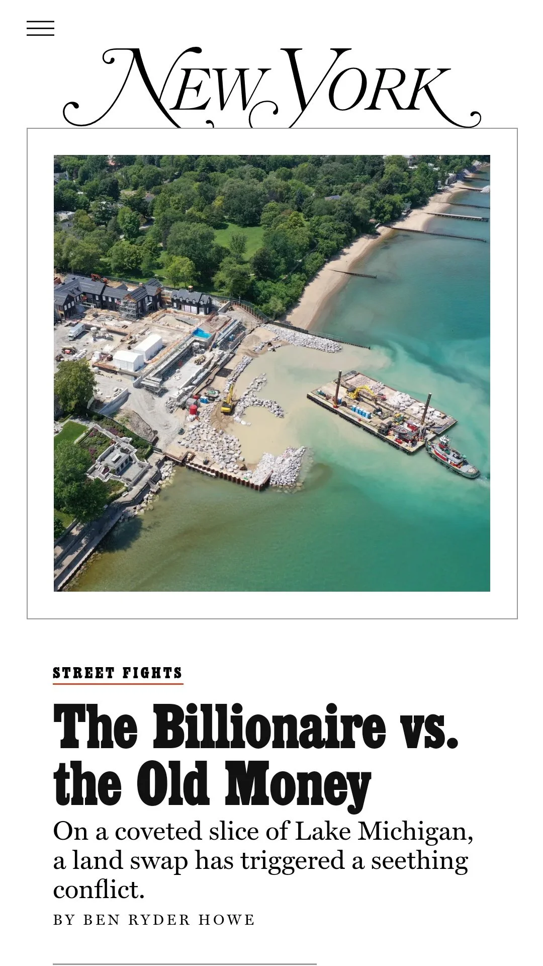 "The Billionaire vs the Old Money"