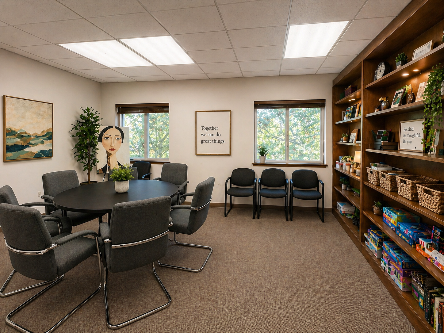Group Therapy & Workshop Room