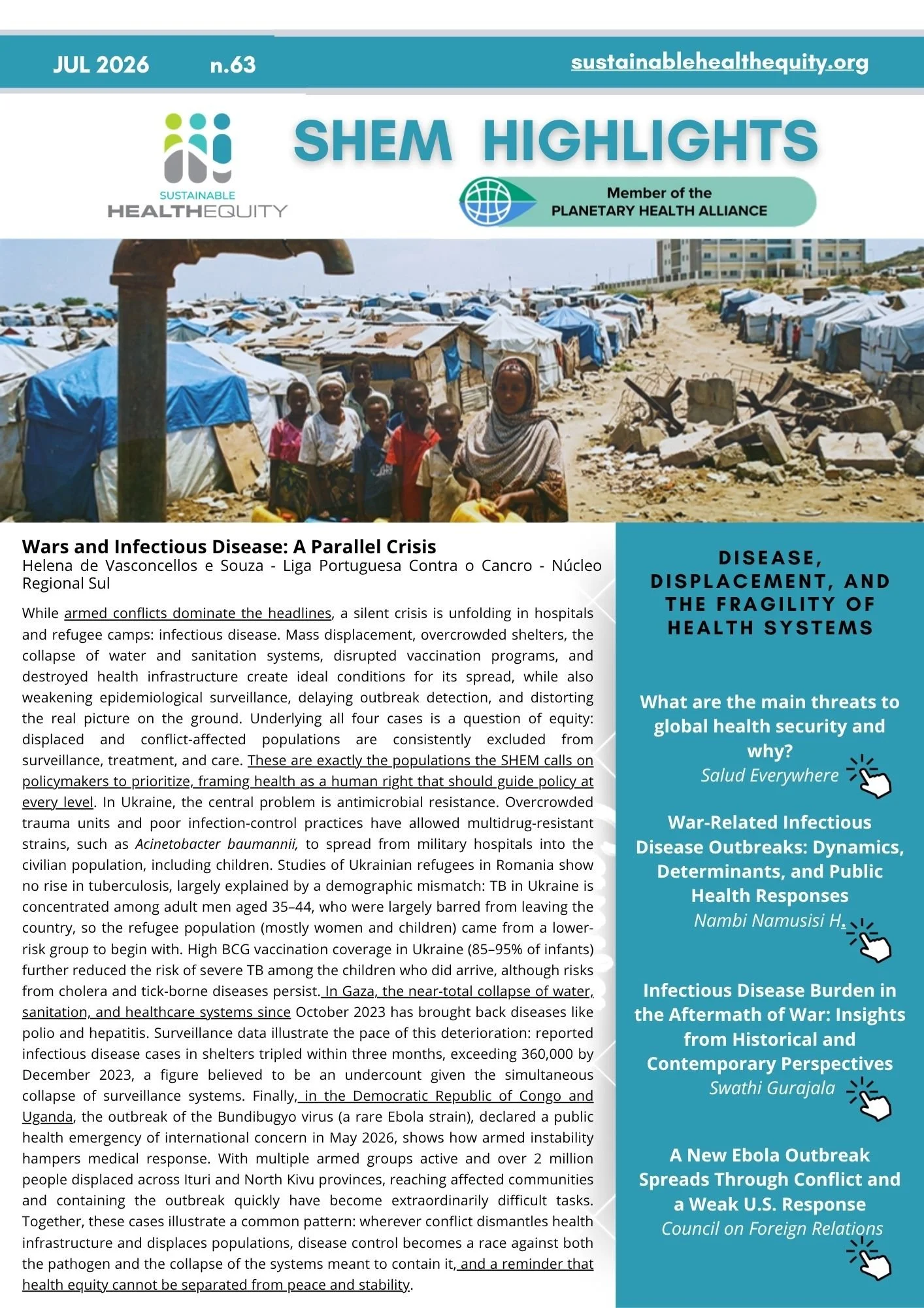 HL.63 - Wars and Infectious Disease: A Parallel Crisis