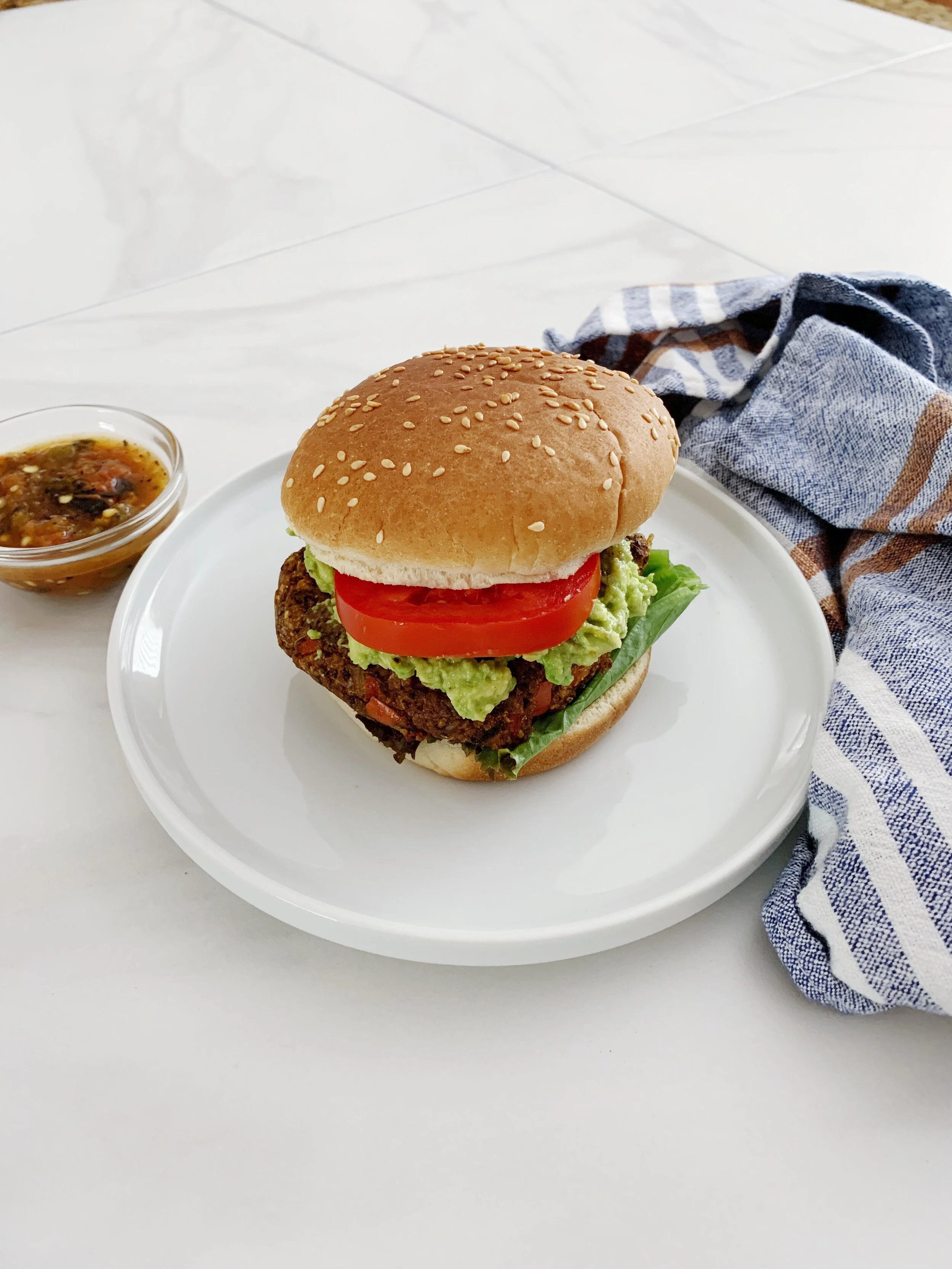 Black Beans: Southwestern Burger