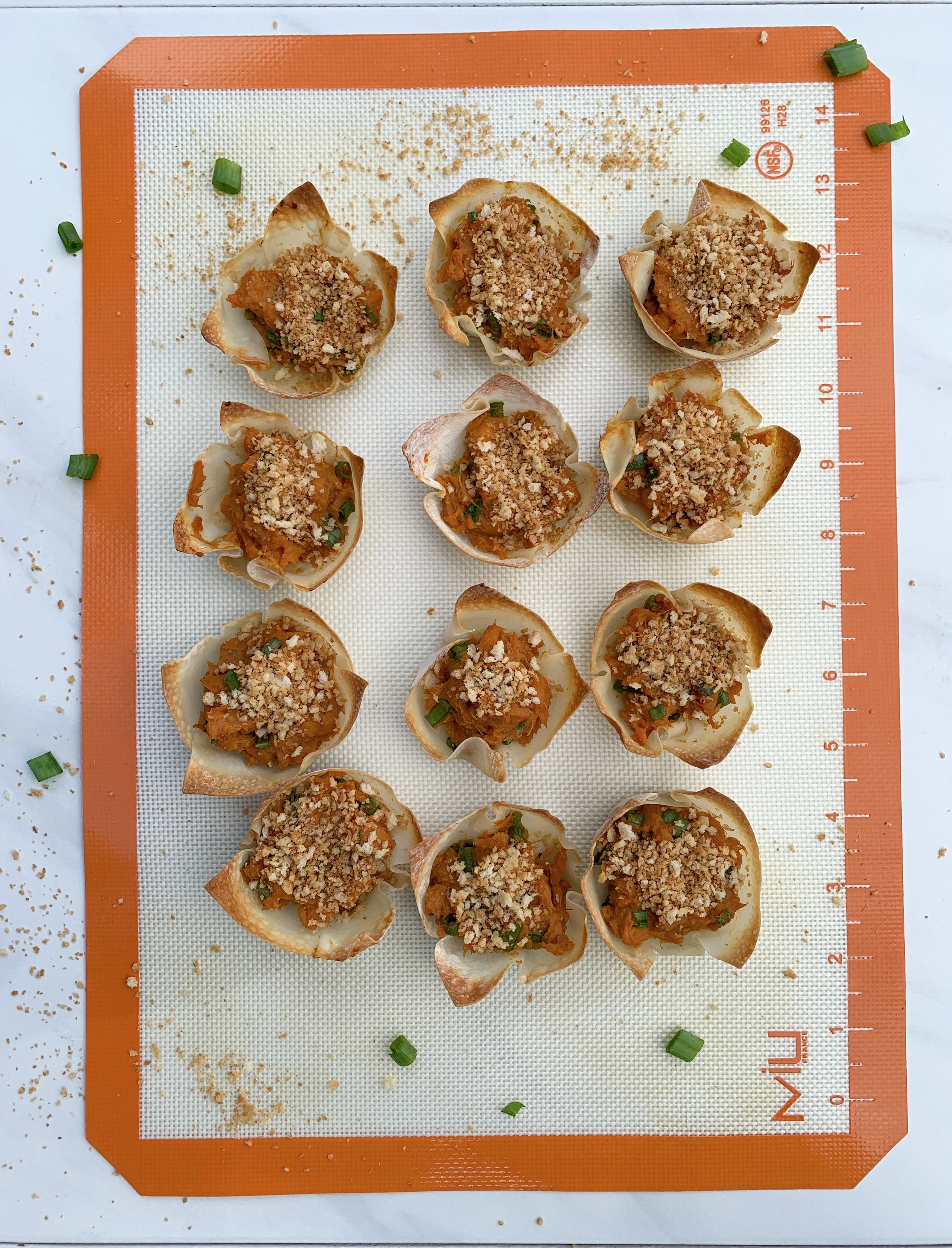 Sweet Potato: Spicy Sweet Potato Cups