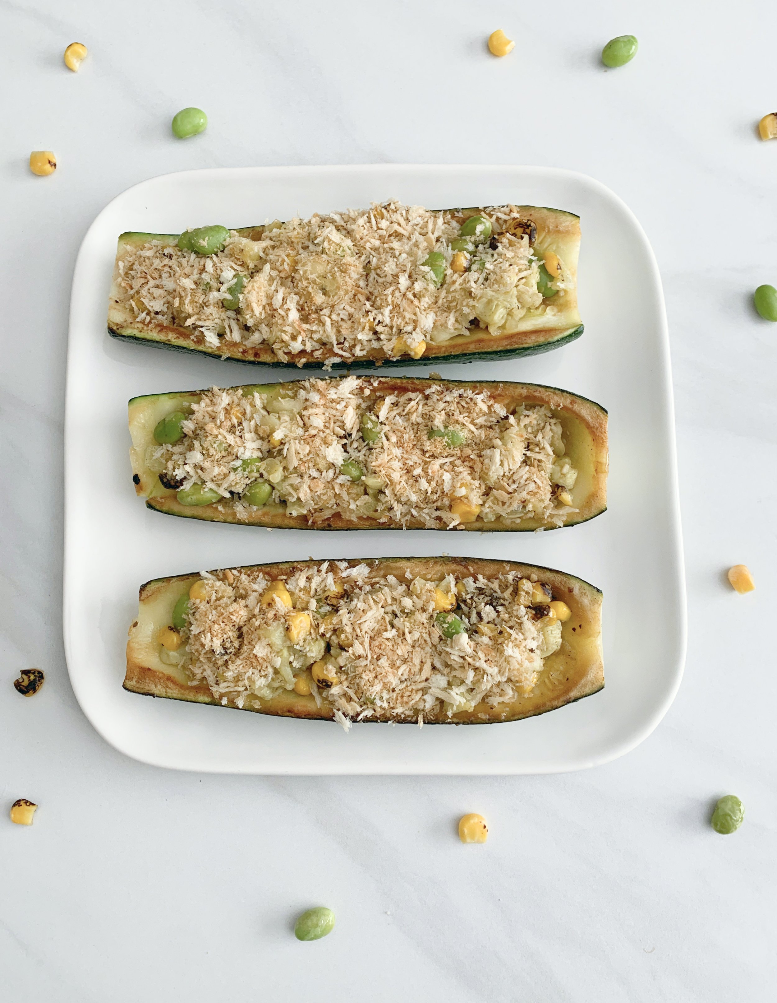 Zucchini: Stuffed Zucchini