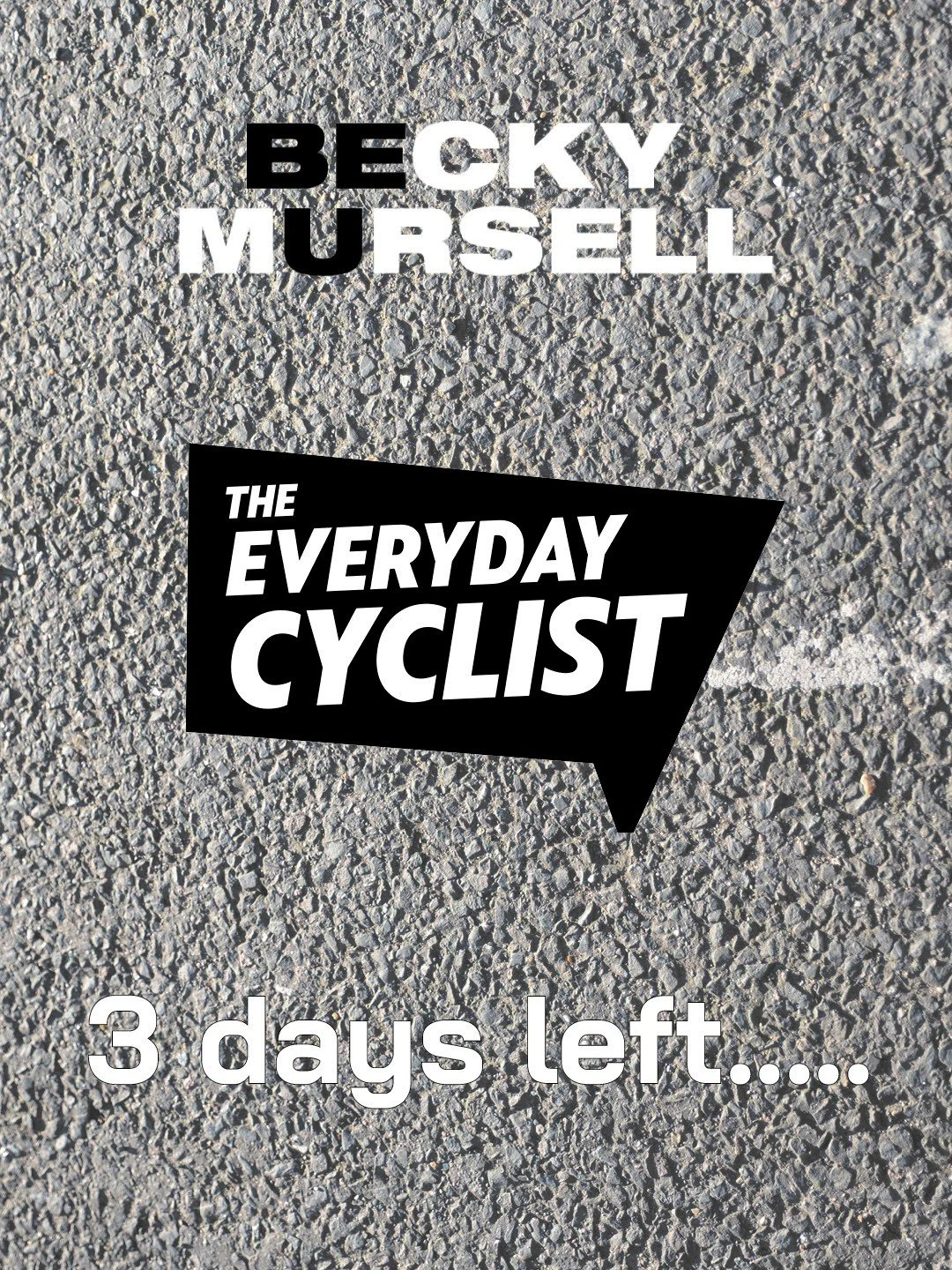 3 days to go and only &pound;250 left to raise to reach the final target of &pound;5000. Can you help? 

Over the past 2+ weeks Ive been running a crowdfunding campaign to get The Everyday Cyclist project exhibited this summer! 

To say Ive been blow