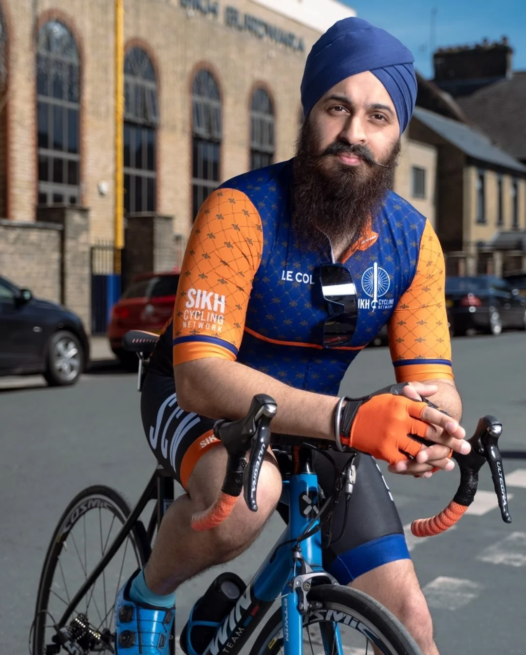 Huge thanks to the amazing install team of @sikhcyclingnetwork (first image) @windsorworkshop and @bethknowles5 today - the outdoor exhibition in Brockwell Park is up 🥳

Before you read Jassa&rsquo;s story below, make sure you come celebrate with us
