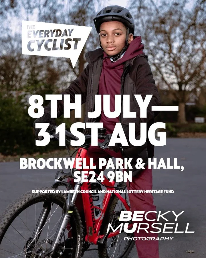 How can I visit @theeverydaycyclistproject exhibitions I hear you ask 🤔😎😂

The free exhibition will soon be moving to @brockwellhallcommunity and Brockwell Park as of next week! You&rsquo;ll be able to find it in TWO places in the park 🤯 In the e