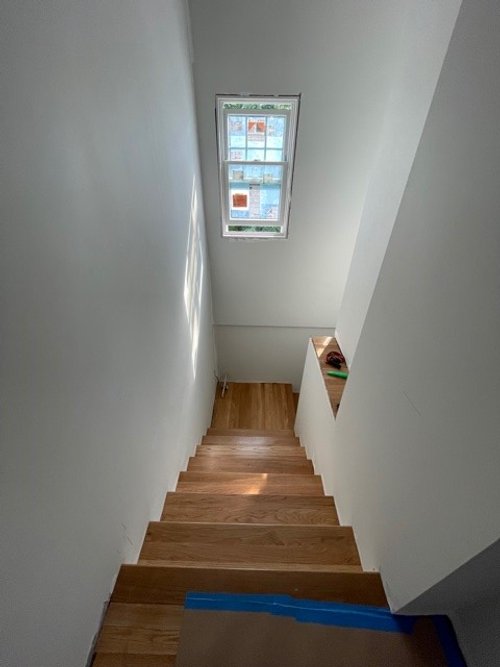 Stairway Finishes In Progress