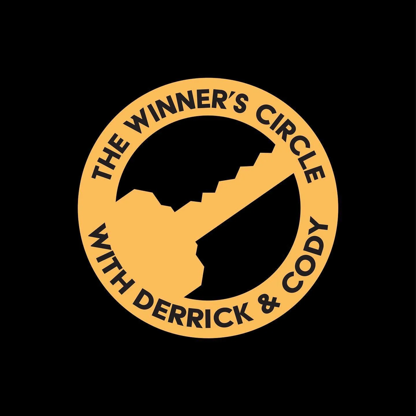 The Winners Circle - Logo Redesign

The Winners Circle is a podcast with Big Brother Winners Derrick Levasseur (BB16) &amp; Cody Calafiore (BB22). They talk about all things Big Brother. Sometimes they cover other reality tv shows as well. Derrick an