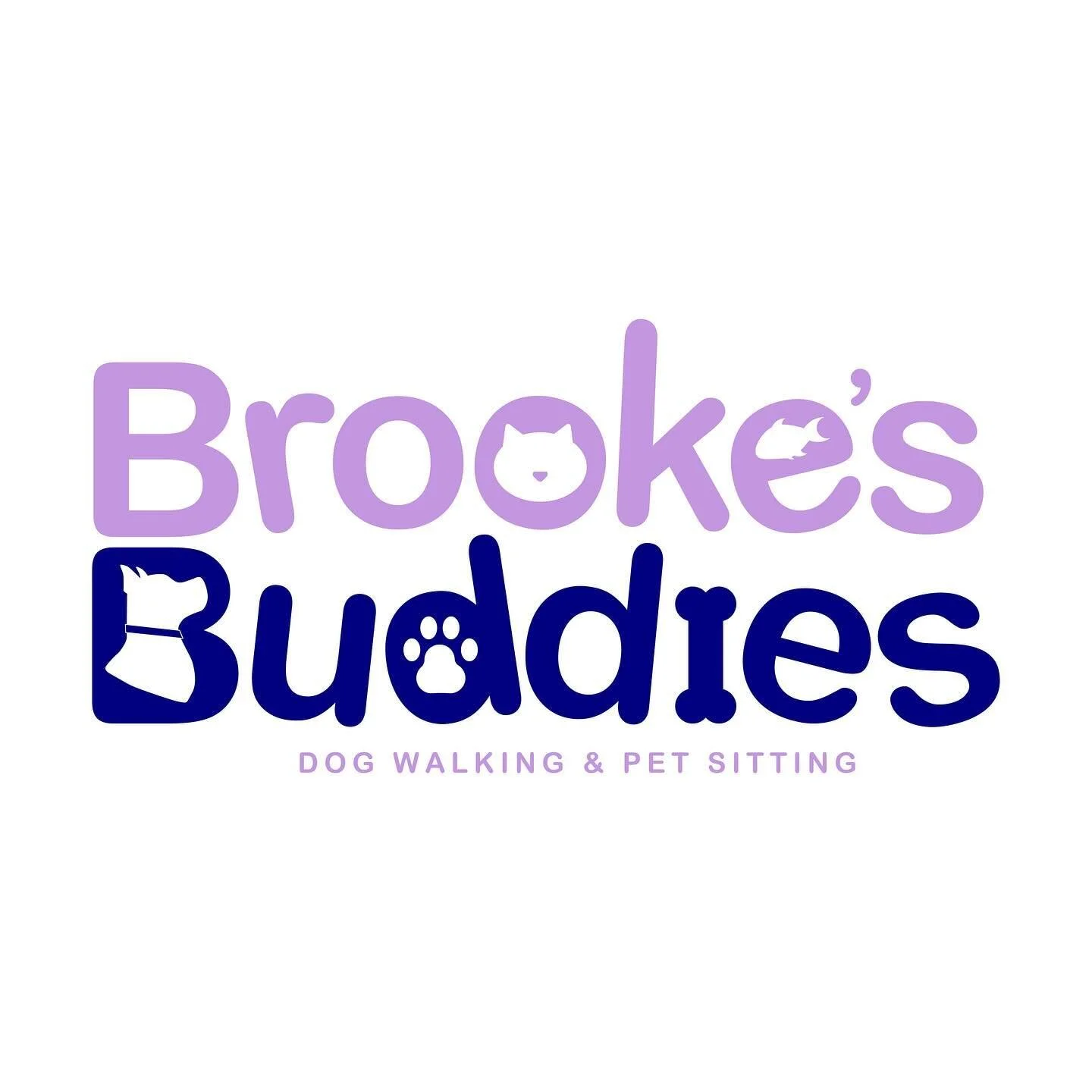 Brooke&rsquo;s Buddies LLC - Logo Design

I was reached out to design a logo for Brooke&rsquo;s Buddies LLC. Brooke is a dog walker/pet sitting located in Connecticut. She mostly takes care of dogs, but she will take care of any animal. Brooke has ha