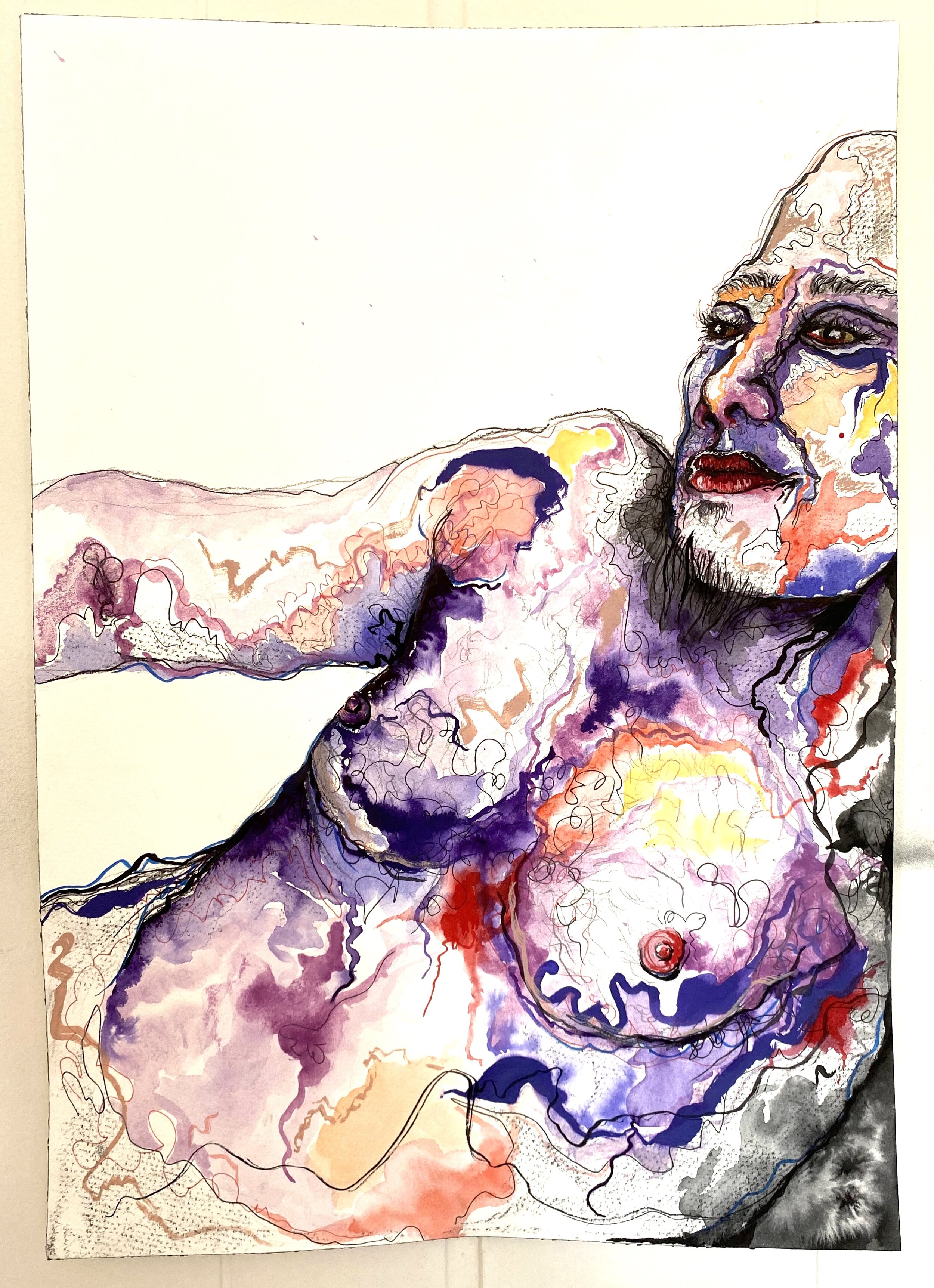 Watercolor and Ink — Clare Bollnow