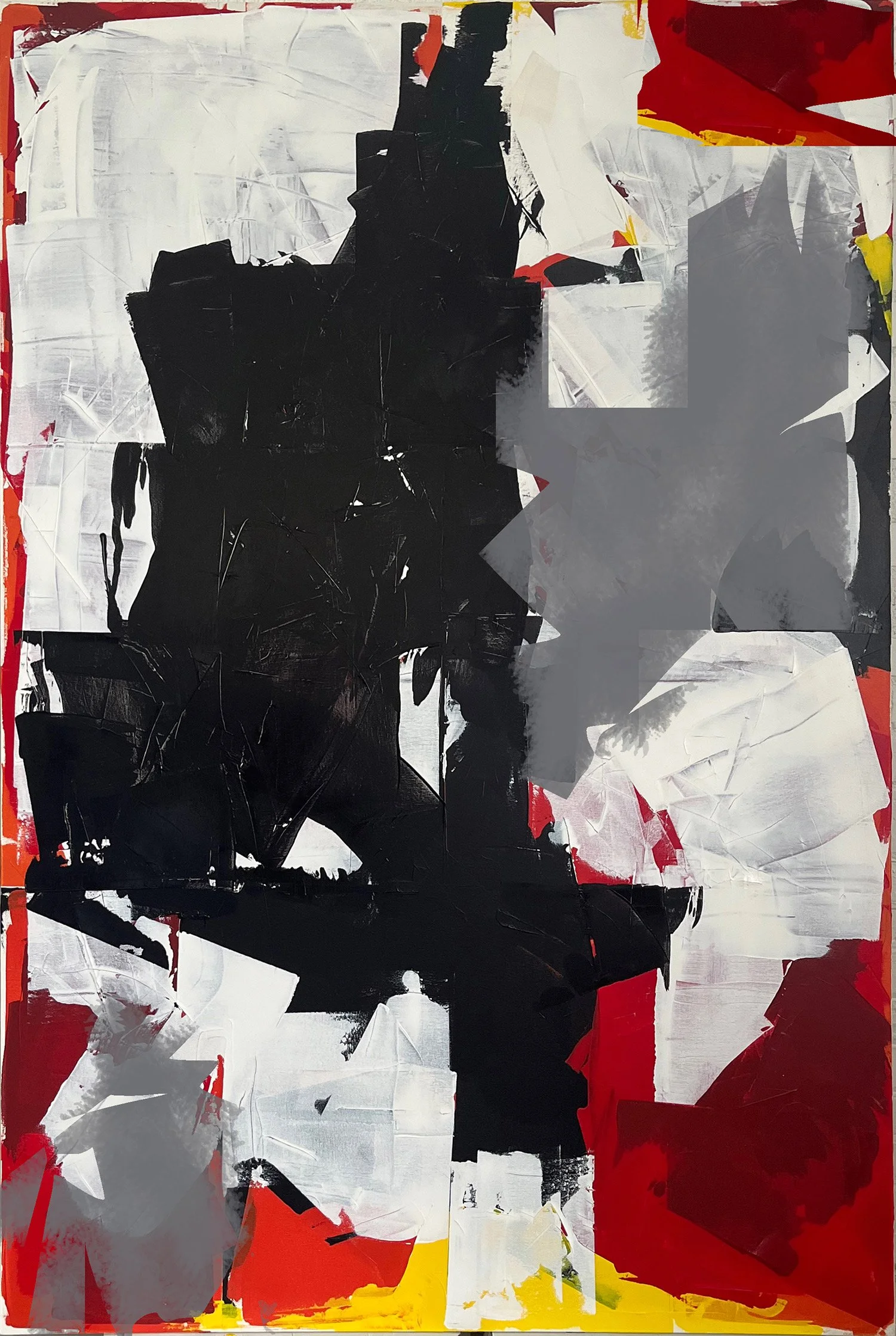 Bold. abstract painting