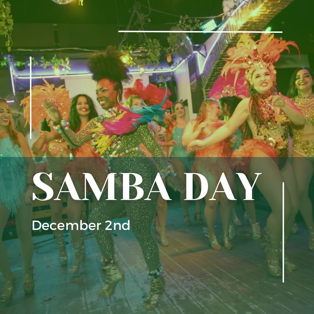 Happy Samba Day🇧🇷 December 2nd is the date of the first Samba that been recorded in 1916 Brazil named &ldquo;Pelo Telefone&rdquo; #diadosamba #felizdiadosamba #samba #sambaday