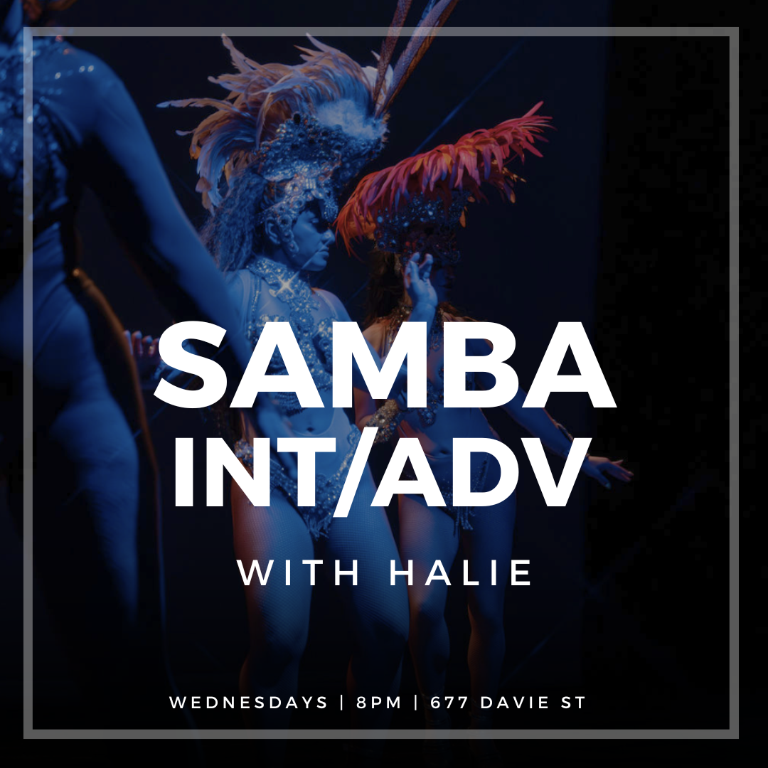 Drop In | Samba Int/Adv | 8pm | The Dance Centre | Wednesdays