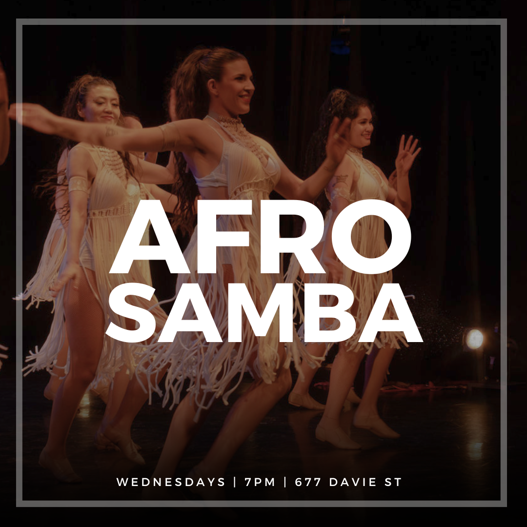 Drop In | Afro Samba | 7pm | The Dance Centre | Wednesdays