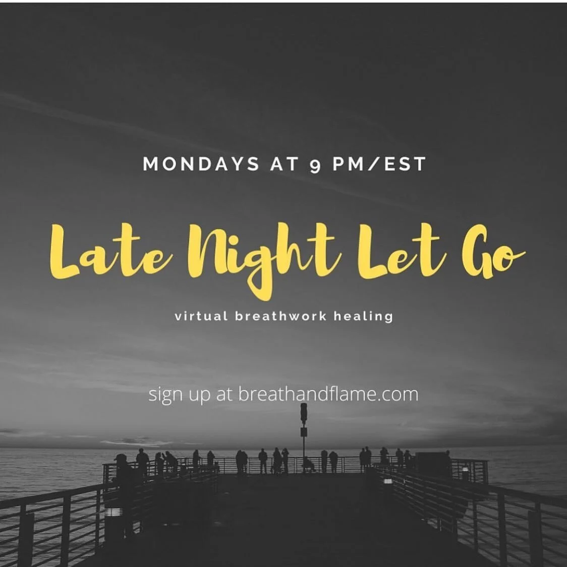 Hi humans. I’m doing something over at @breathandflame
Monday nights at 9pm/est we come together virtually to support @riseup_yoga4everyone
Through Breathwork Healing we consciously bring to the surface that which could be blocking new idea