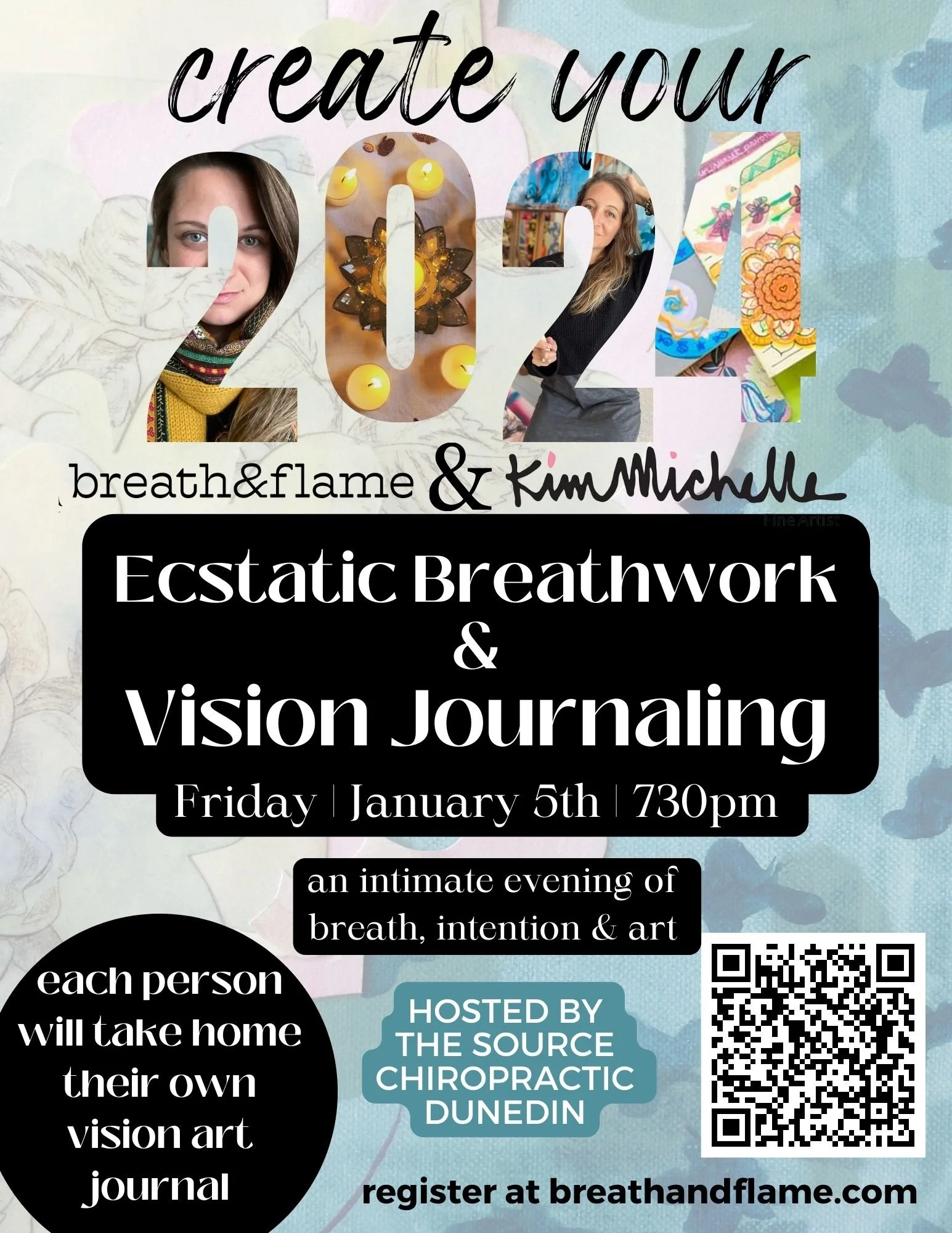 Breathwork & Vision Journaling with Kim Michelle