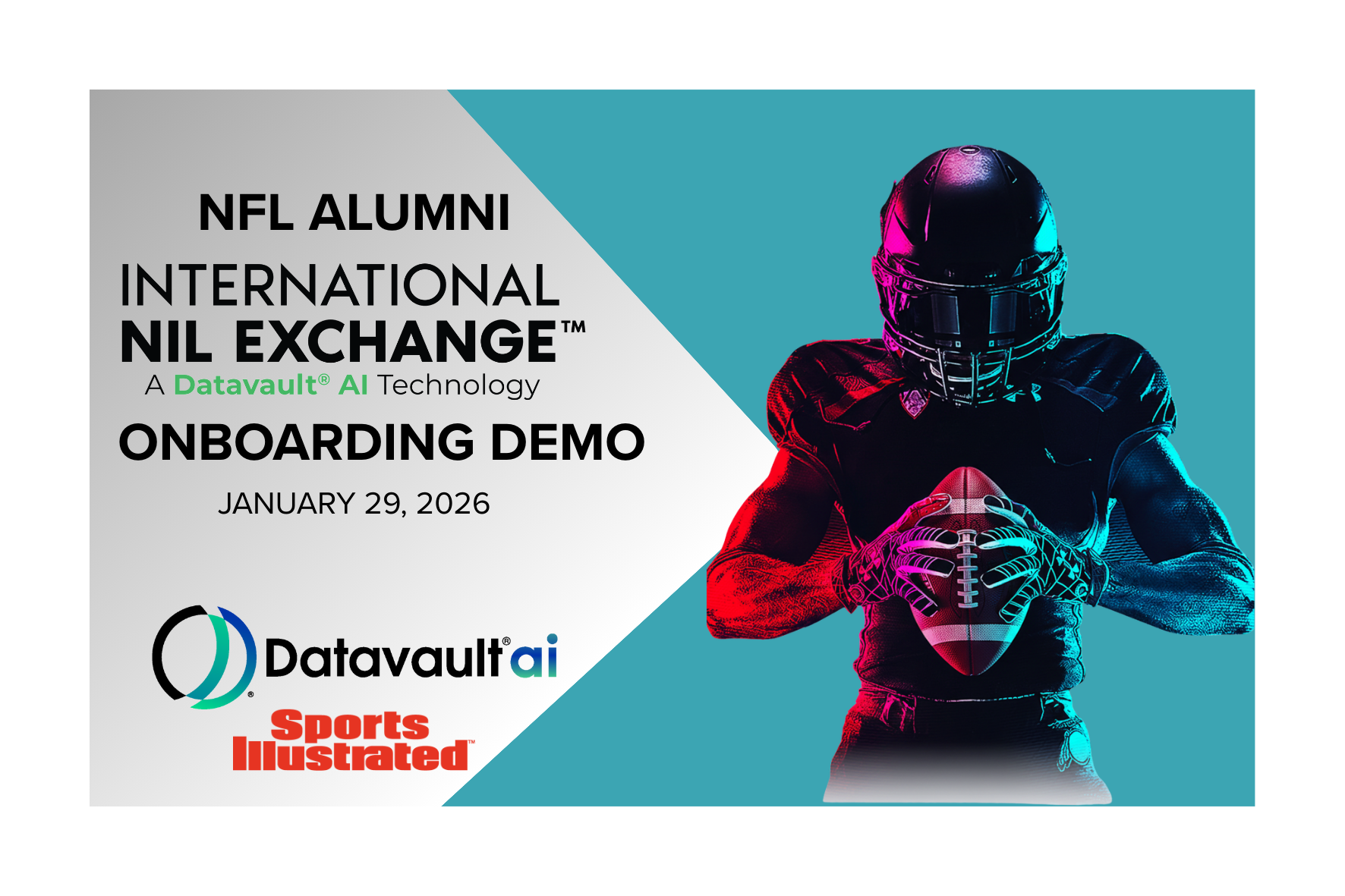 NFL Alumni X Datavault AI NIL Exchange - Onboarding Demo
