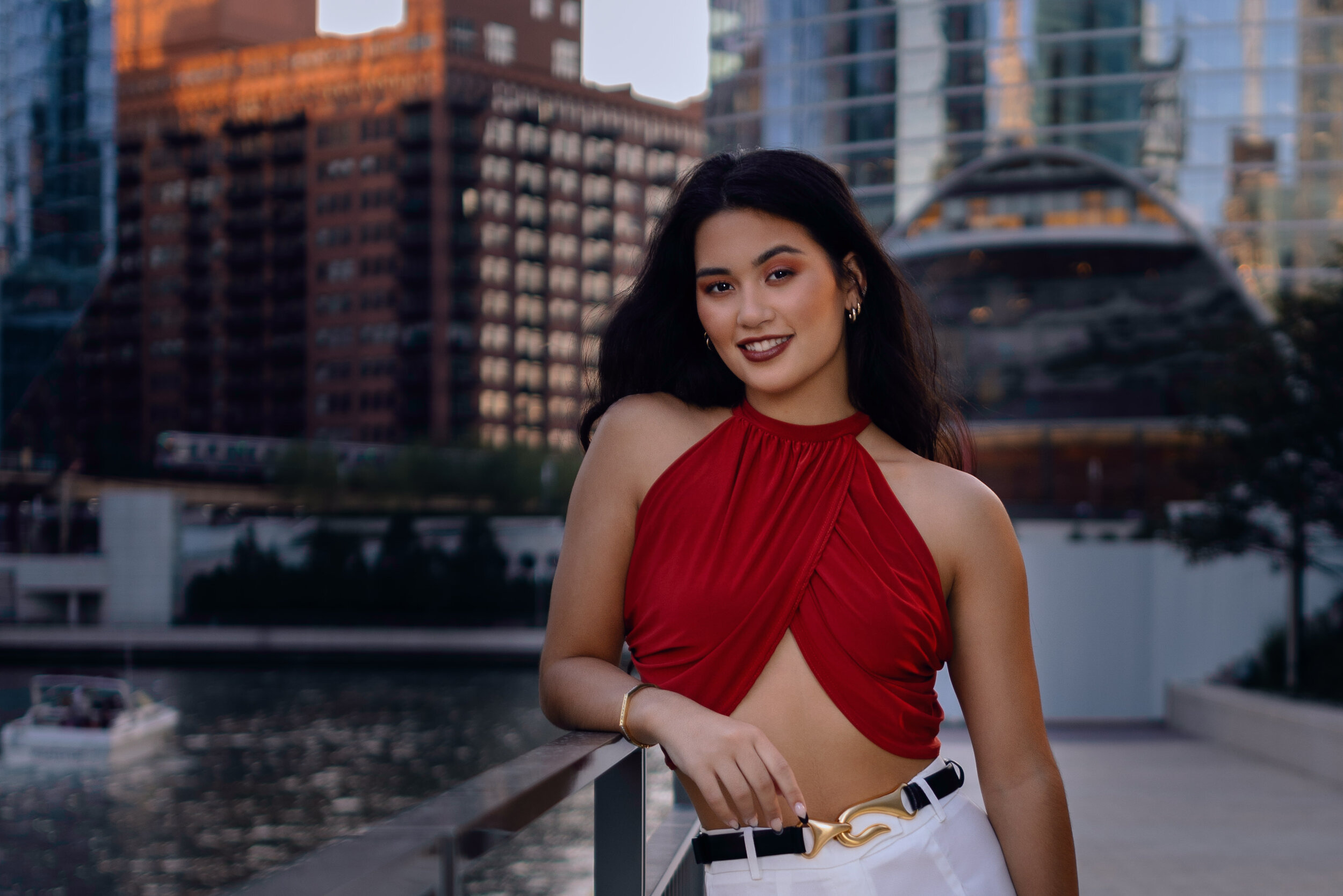 Chicago Senior Pictures Photography Riverfront