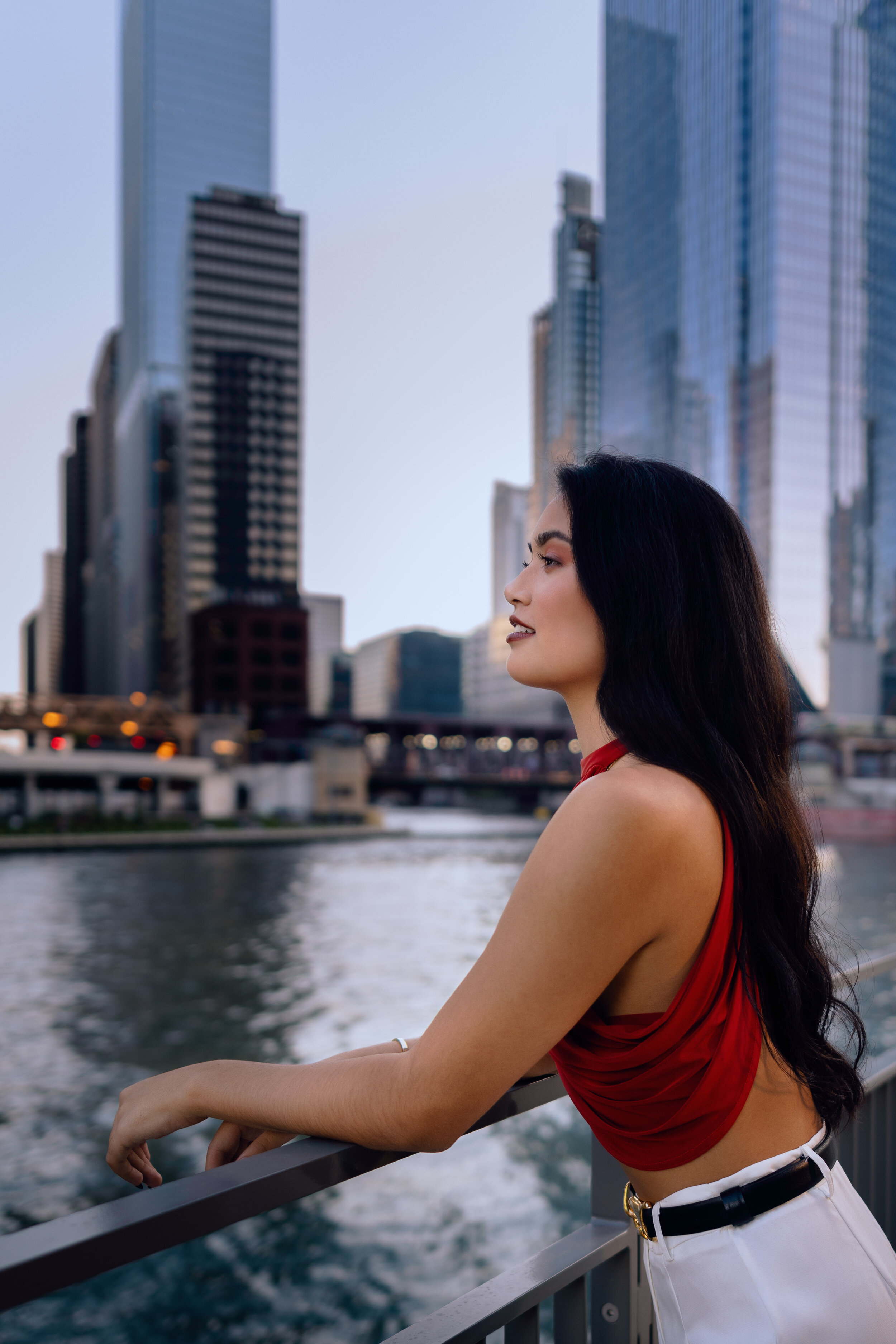 Chicago Senior Pictures Photography River &amp; Skyline