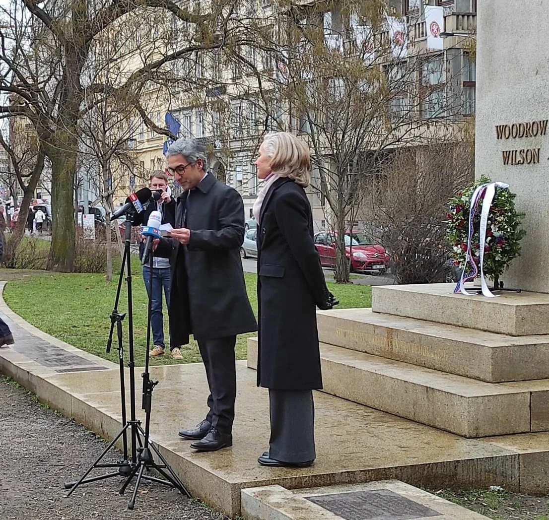 The President’s Day in Prague with the new US Ambassador Bijan Sabet