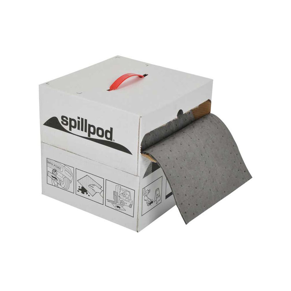 Spillpod General Purpose Quick-Rip Absorbent Roll (Boxed)