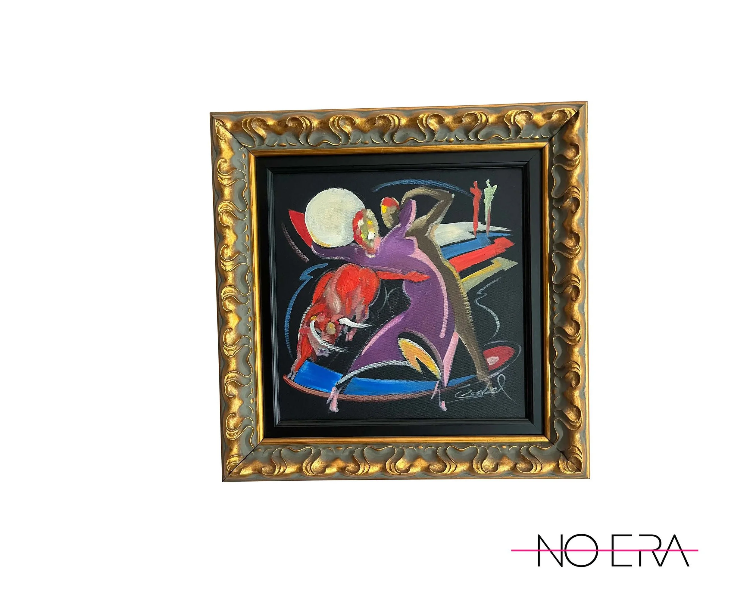 Tango in the Moonlight by Alfred Cockel, Original Acrylic on Canvas