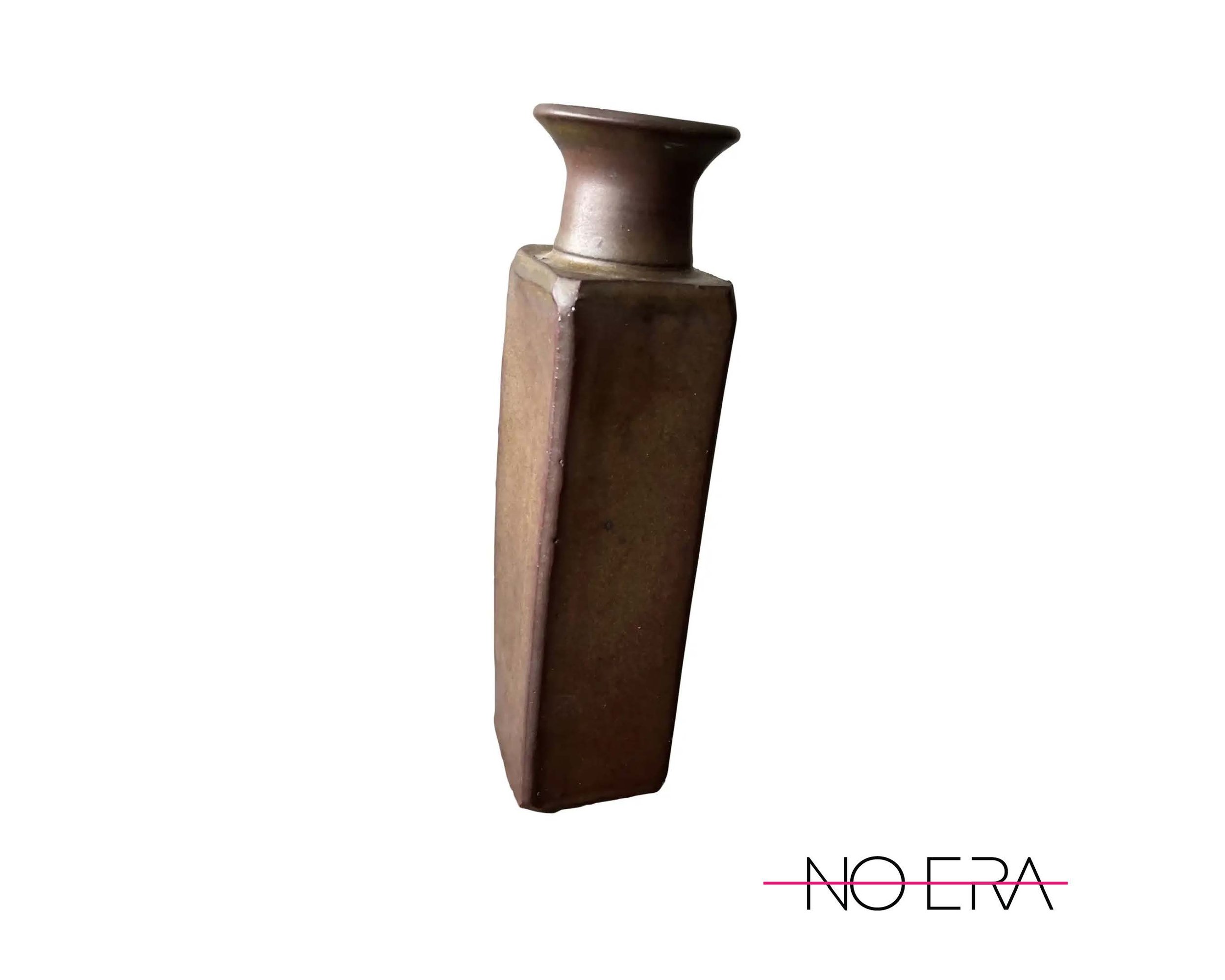 SOLD Antique Ceramic Bottle Decor