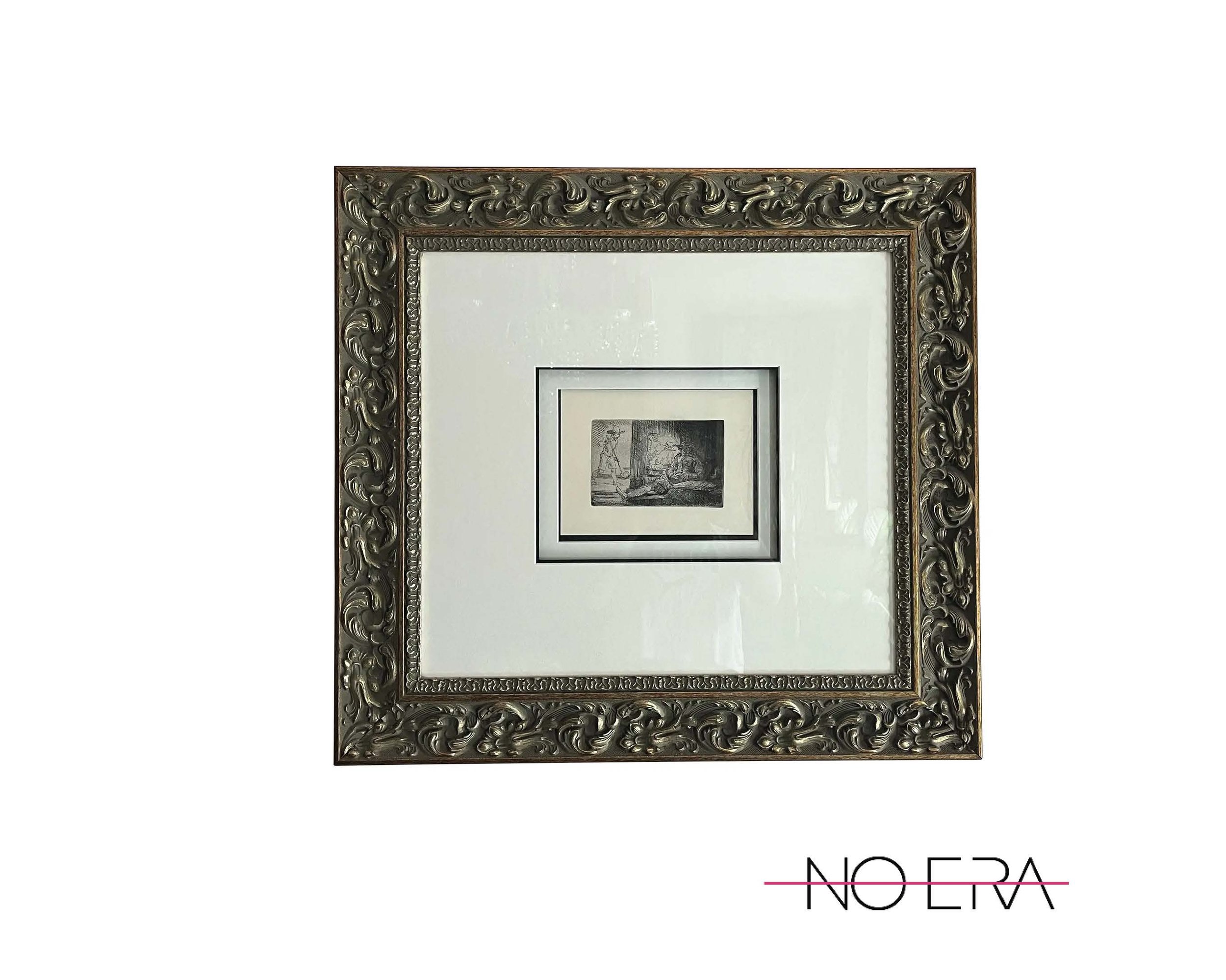 1990s Rembrandt Van Rijin, "The Golf Player", 1654