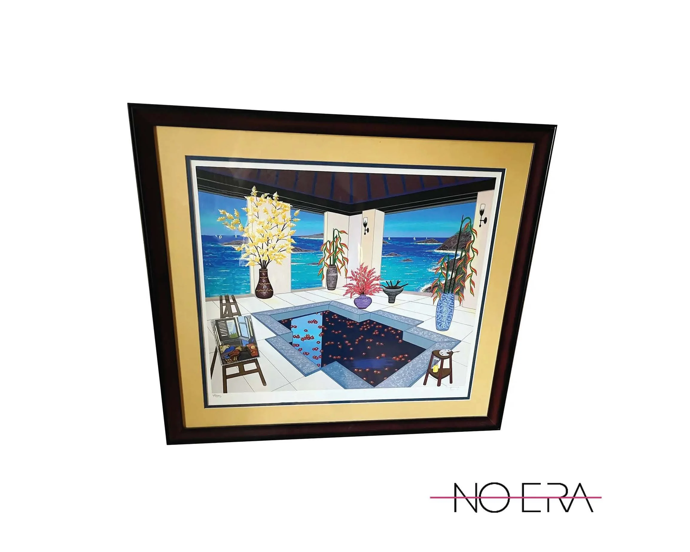 https://www.chairish.com/product/11787202/vintage-postmodern-interior-scene-serigraph-by-fanch-francois-ledan