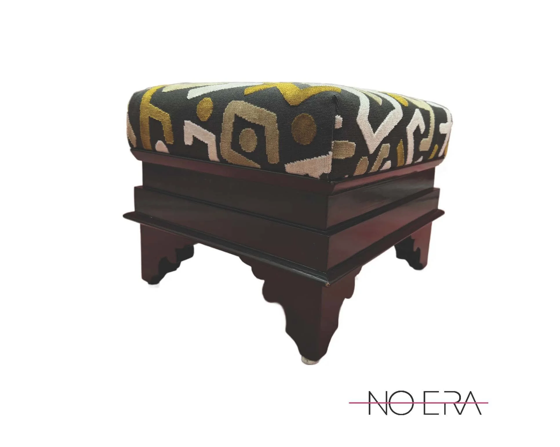 Late 19th Century American Eastlake Victorian Footstool