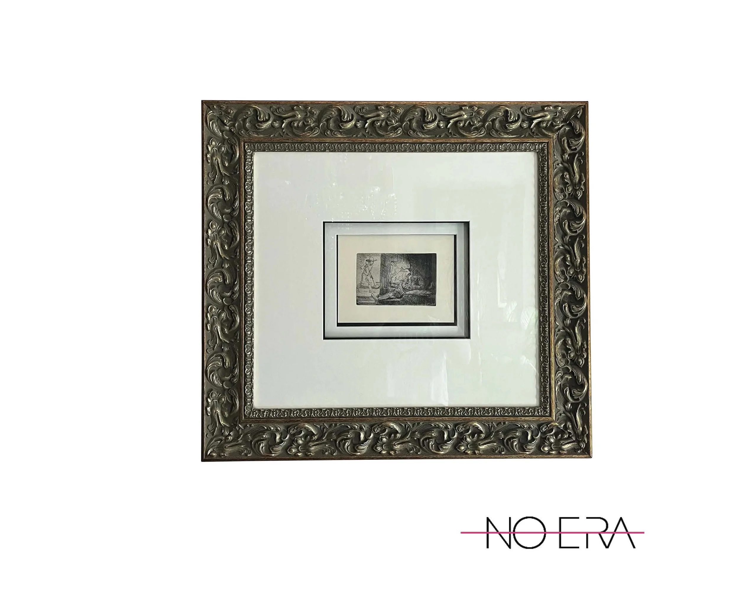 1990s Rembrandt Van Rijin, "The Golf Player", 1654