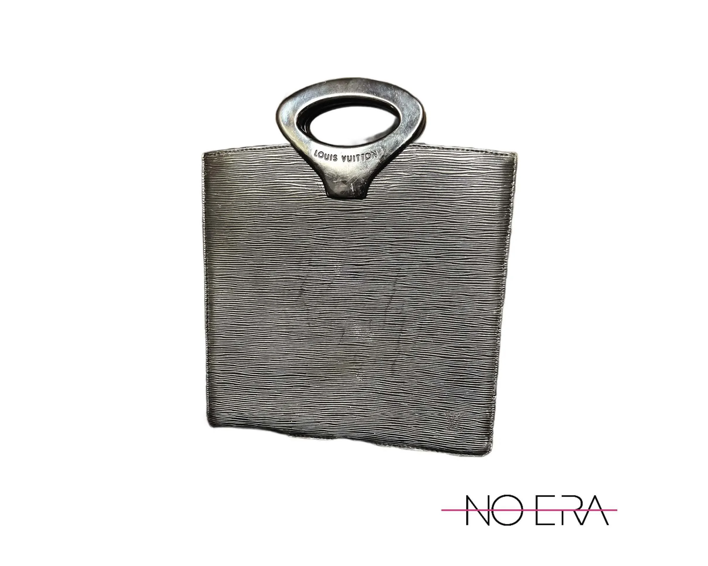 1980s Louis Vuitton Black Epi Ombre Clutch 